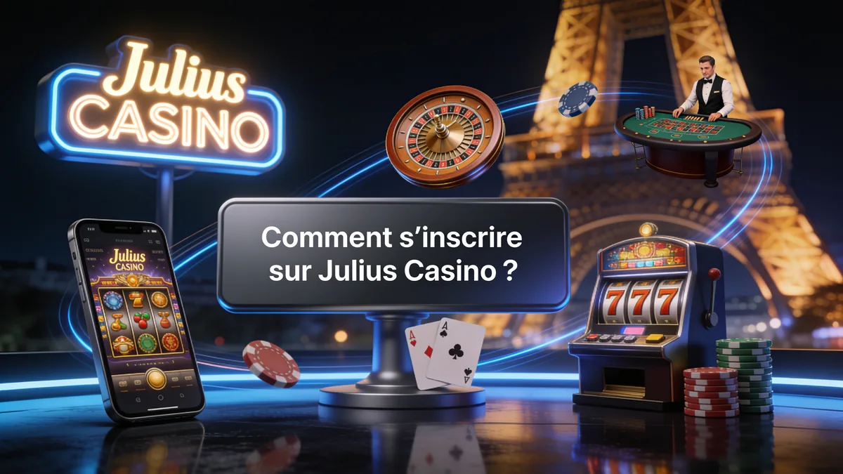 julius casino en France — Comment s’inscrire sur Julius Casino ?